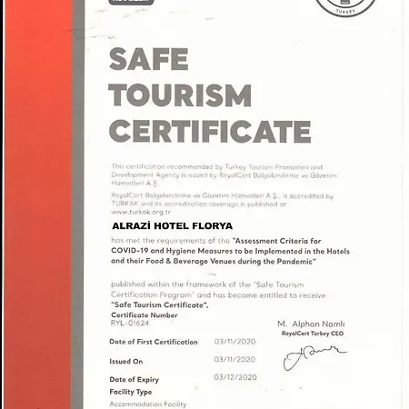 Hotel Alrazi Florya Provincia di Istanbul